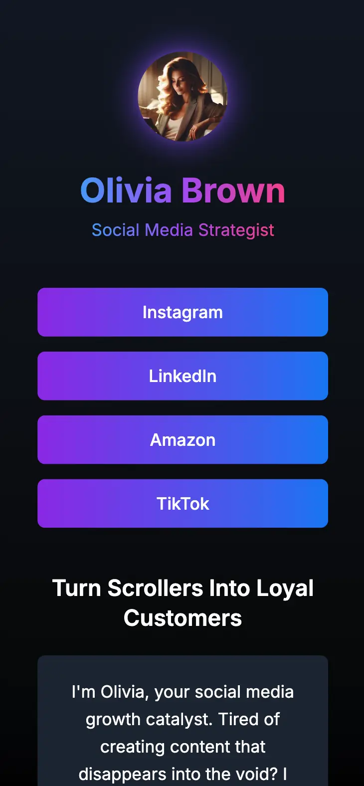 SMM template preview